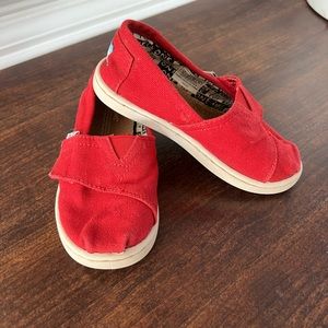 Tiny Toms - Red Size 9